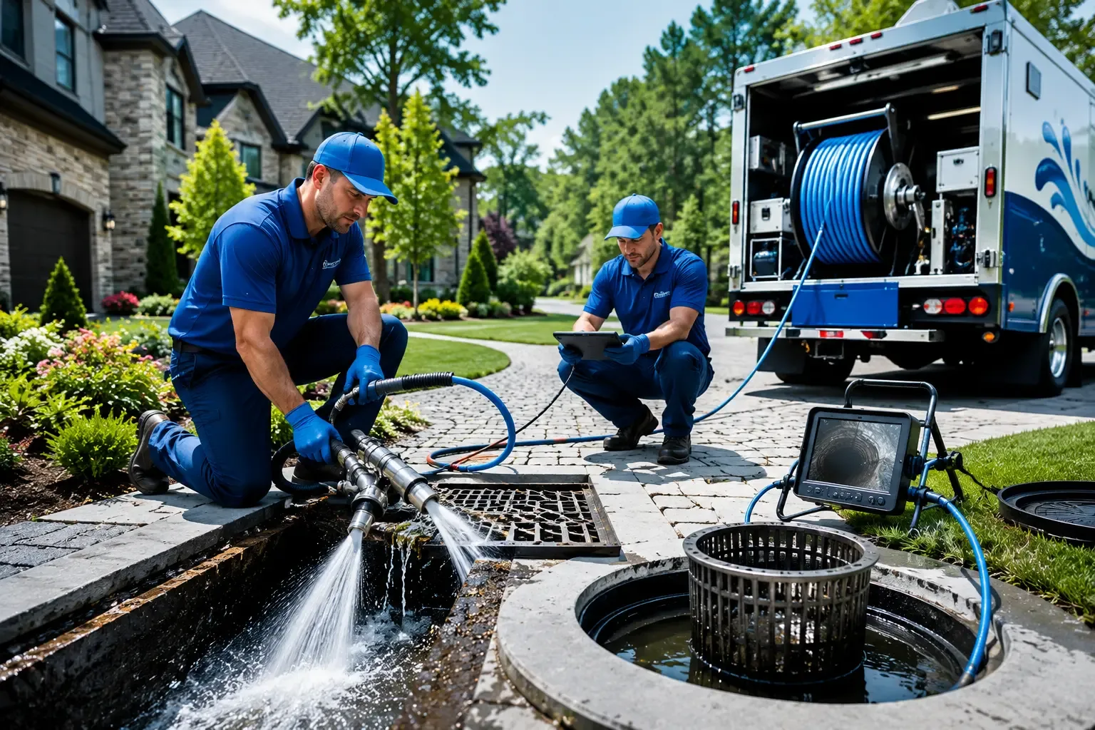 Local outdoor drain cleaning professionals in Lakota, IA
